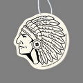 Paper Air Freshener Tag - Indian Chief